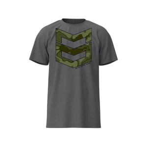 MTN OPS Men's Terrain Short Sleeve Crew Neck T Shirt Heather Gray XL