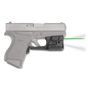 Crimson Trace Laserguard Pro Weapon Light with Green Laser for Glock 42, 43 Black