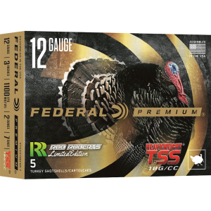 Federal Premium HEAVYWEIGHT TSS Rob Roberts Special Edition 12 Gauge Ammo 3" #7 Tungsten Shot 2 oz Box of 5 - Federal Premium