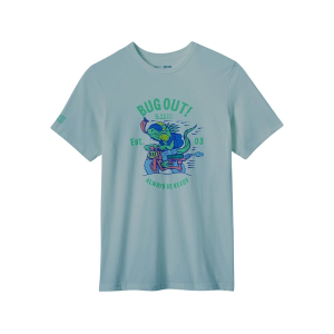 5.11 Men's Bug Out Short Sleeve Crew Neck T Shirt Blue Agave Large