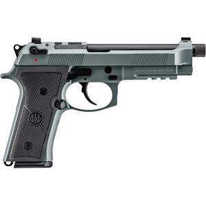 Beretta M9A4 Overlanding 9mm Luger Pistol 5.1" Threaded Barrel 18+1 Round Lunar Slide Black Grip Lunar Frame
