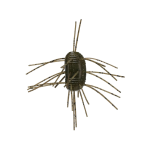 Yamamoto Fuzzy Nut 1.5" Creature Green Pumpkin Black Flake