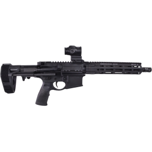 Daniel Defense DDM4 5.56x45mm NATO Pistol 10.3" Threaded Barrel 30+1 Round Black Pistol Brace With Primary Arms SLx Micro - Daniel Defense