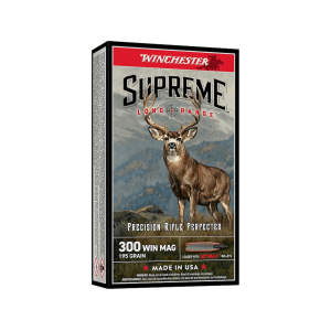 chester Supreme Long Range 300 Winchester Magnum 195 Grain Winchester BC Max Polymer Tip Box Of 20 Ammo