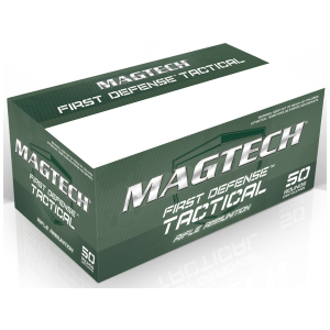 tech First Defense Tactical 5.56x45mm NATO 62 Grain Full Metal Jacket Box Of 50 Ammo