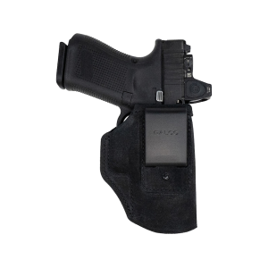 Galco Stow-N-Go IWB Holster Right Hand Smith & Wesson M&P 2.0 3.6" 9mm, 40 S&W Optics Ready Leather Black - Galco