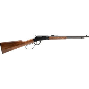 Savage Arms Revel Classic Lever Action Rifle 17 Hornady Magnum Rimfire (HMR) 18" Blued Barrel Black Frame Hardwood Straight Grip Stock