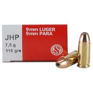 lier & Bellot 9mm Luger 115 Grain Jacketed Hollow Point Case Of 1000 (20 Boxes Of 50) Ammo