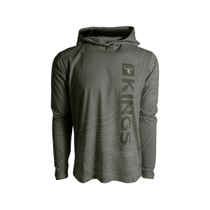 KINGS CAMO Men's Camp Hoodie Olive/XK7 Large