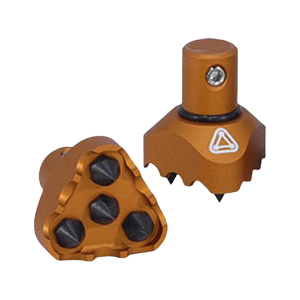 ADG Bipod Feet Atlas Bipods Quad Spike Orange