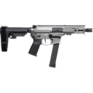 CMMG Banshee MkGs 9mm Luger Pistol 5" Threaded Barrel 33+1 Round Tungsten Pistol Brace - Cmmg