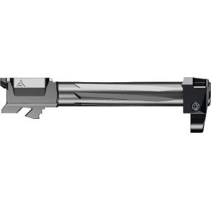 Radian Ramjet with Afterburner Compensator Barrel for Glock Gen 5 17, 47, 49 9mm Luger Black/Gray - Radian