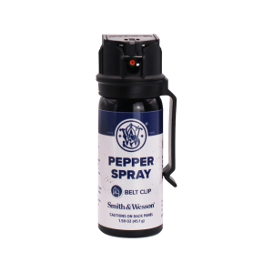 Smith & Wesson Belt Clip Pepper Spray 1.59 oz Black - Smith & Wesson