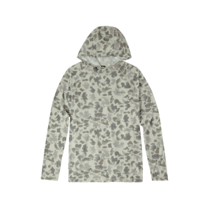 ORVIS Men's Dricast Hoodie Celadon Camo Medium