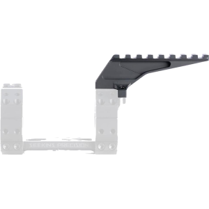 Seekins X Cap Diving Board Top Rail Low Matte Black
