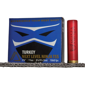 Apex Turkey Ninja Next Level 28 Gauge Ammo 2-3/4 #8.5 And #9 TSS Shot 1-1/2 Oz Box Of 5 x Turkey Ninja Next Level 28 Gauge 2-3/4 #8.5 And #9 TSS Shot 1-1/2 Oz Box Of 5 Ammo