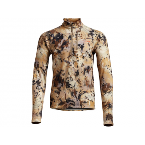 Sitka Gear Men's Core 330 Long Sleeve Quarter Zip Merino Wool Base Layer Shirt Gore Optifade Waterfowl Marsh XL