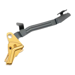 Tyrant Designs I.T.T.S Trigger with Trigger Bar for Glock 43, 43X, 48 Gold/Gold - Tyrant Designs