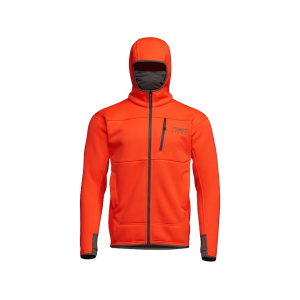 SITKA GEAR Men's Traverse Hoodie Blaze Orange Large