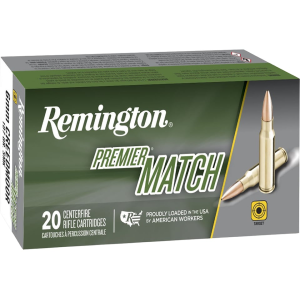 ington Premier Match 6mm Creedmoor 107 Grain Sierra MatchKing Jacketed Hollow Point Box Of 20 Ammo