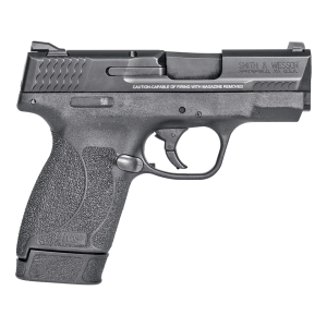 Smith & Wesson M&P Shield M2.0 45 ACP Pistol 3.3" Barrel 7+1 Round Armor Black Slide Black Grip Black Frame