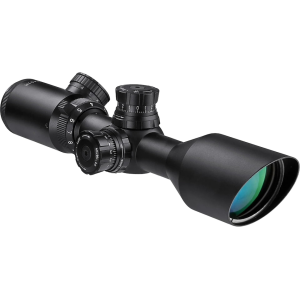 Barska Sniper GX2 Rifle Scope 1" Tube 3-9x 42mm Illuminated Mil Dot Reticle Matte Black - Barska