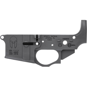 Spike's Tactical Spartan AR-15 Stripped Lower Receiver Anodized Black
