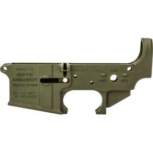 Griffin Armament MK1 AR-15 Mil-Spec Stripped Lower Receiver Warhawk Green