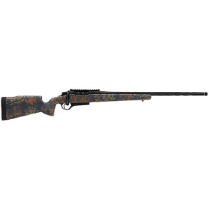 Seekins Precision HAVAK Pro Hunter PH2 Bolt Action Rifle 6.5 PRC 24" Fluted Black Threaded Barrel Black Frame Desert Shadow Field Stock