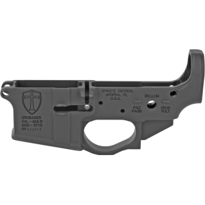 Spike's Tactical Crusader AR-15 Stripped Lower Receiver Matte Black