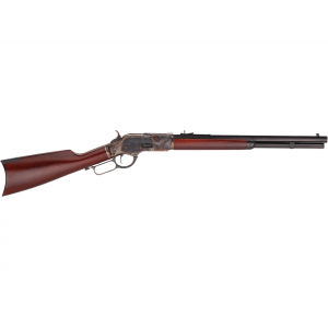 Taylor's & Company 1873 Tuned Lever Action Rifle 357 Magnum 18" Blued Barrel Case Hardened Frame Walnut Straight Grip Stock