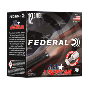 eral Premium All American 12 Gauge 2-3/4 #9 Lead Shot 1 Oz Case Of 250 (10 Boxes Of 25) Ammo
