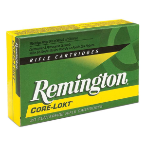 ington Core-Lokt 6mm Creedmoor 100 Grain Jacketed Soft Point Box Of 20 Ammo
