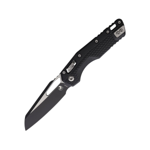 Microtech Microtech MSI Pocket Knife 3.88" Sheepsfoot Bohler M390MK Black Blade Polymer Handle Black - $212.00 at MidwayUSA