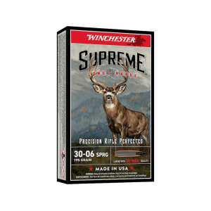 chester Supreme Long Range 30-06 Springfield 195 Grain Winchester BC Max Polymer Tip Box Of 20 Ammo
