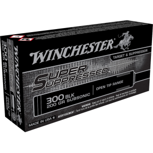 chester Super Suppressed 300 AAC Blackout (7.62x35mm) 200 Grain Jacketed Hollow Point Box Of 125 Ammo