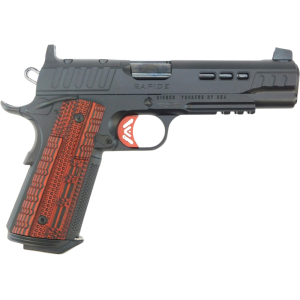 Kimber Rapide Heat Optics Ready 45 ACP Pistol 5.5" Barrel 8+1 Round Black Slide Red Grip Black Frame