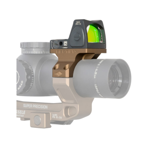 Reptilia ROF-90 Trijicon RMR Mount Compatible with Geissele 34mm Super Precision Mount Aluminum Flat Dark Earth