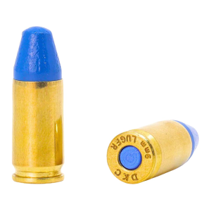 SnapPoint Dummy Round Snap Caps 9mm Luger 115 Grain Blue 20PK