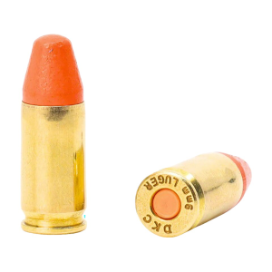 SnapPoint Dummy Round Snap Caps 9mm Luger 147 Grain Orange 20PK
