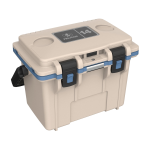 Pelican Pelican Personal Cooler 14QT Tan/Kashmir Blue - $119.95 at MidwayUSA