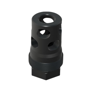 Comstock Armory Compact Muzzle Brake 9mm 1/2"-28 Thread