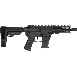CMMG Banshee Mk57 5.7x28mm FN Pistol 5" Threaded Barrel 20+1 Round Armor Black Pistol Brace