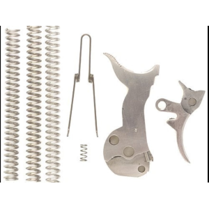 Power Custom Hammer and Trigger Kit with Wolff Spring Kit for Ruger Single Action Stainless Steel