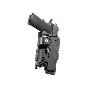 Fobus Tactical Paddle OWB Holster Right Hand Glock 20, 21, 37 with Light or Laser Polymer Black