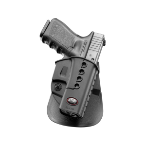 Fobus Evolution Roto Paddle OWB Holster Right Hand Glock 17, 19, 19X, 22, 23, 26, 27, 31, 32, 33, 38, 45, 47 Polymer Black