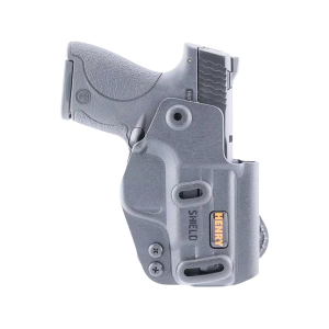 Henry Holsters Scarab Hook & Loop Holster Ambidextrous Smith & Wesson M&P Shield Boltaron Black