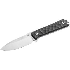 Boker Knives Kiboku Fixed Blade Knife 2.95" Drop Point RWL34 Satin Blade Richlite Handle Black