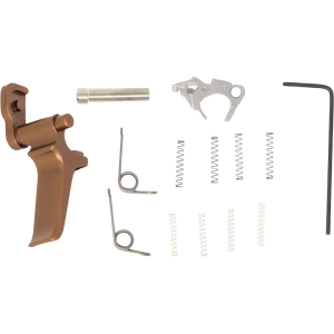 Grayguns Competition Adjustable Straight Trigger Kit for Sig P320 TiCN Copper