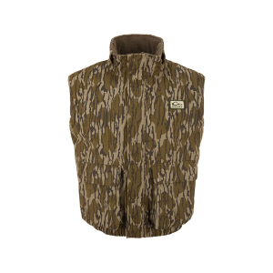 Drake Drake Men's Sport Bomber Vest Mossy Oak Original Bottomland Large - $129.99 at MidwayUSA